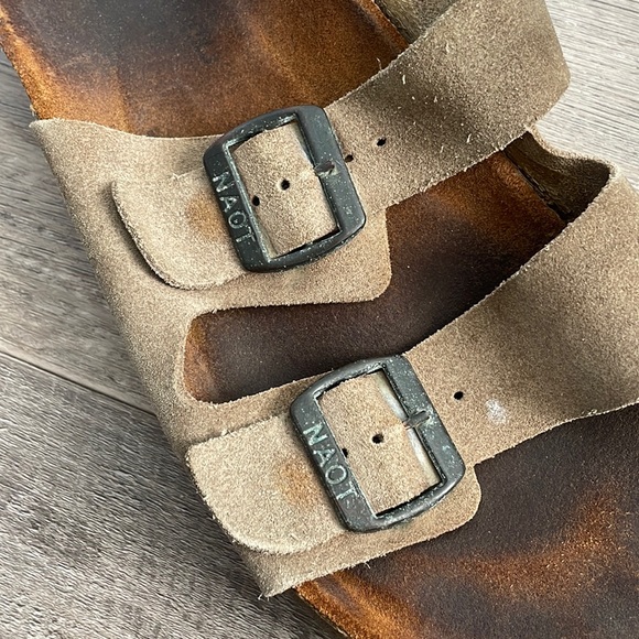 Naot Mens Leather Sandals - Picture 2 of 5